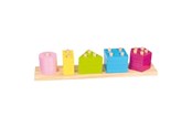 Pusselspel - Goki Shape Puzzle 20 pieces. Trä - 58927