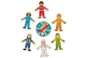 Pusselspel - Goki Wooden Puzzle Game Professions 38 pcs. Trä - 56784