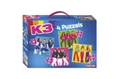 Pusselspel - Studio 100 K3 4in1 Puzzle - Stars - MEK3B2001040