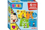 Pusselspel - Studio 100 Bumba Puzzle Professions 4in1 - MEBU00003550
