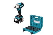 Skruv/Borrmaskine - Makita DTW300TJX7 Cordless Impact Wrench Set - DTW300TJX7