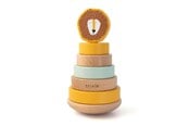 Babyleksaker - Trixie Baby Wooden Stacking Toys - Mr. Lion 7 parts. - 36-153