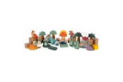 Lärande & Utbildning - Small Foot - Wooden Building Blocks Dino 50pcs. - 12621