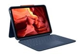 Tangentbord - Logitech Rugged Combo 4 Touch - keyboard and folio case - with trackpad - classic blue Input Device - Tastatur & Folio set - Nordisk - Blå - 920-011187