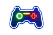Merchandise - Mecharite - Controller LED Neon Sign - Blue - Lampa - 5744004300043