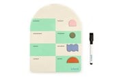 Skyltar & kort - Kikkerland - Magnetic Memo Board Green - INK15-G