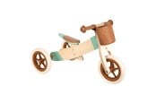 Utomhuslek - Small Foot - Wooden Tricycle Trike Caramel Brown - 12498