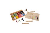 Lärande & Utbildning - Small Foot - Wooden Learning Box with Counting Rods and Counting Blocks Set - 12559