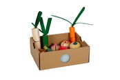 Figure - Small Foot - Wooden Cutting and Vegetable Play Set Fresh 14pcs. - 12563