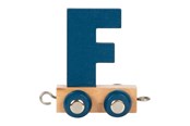 Barnrummet - Small Foot - Wooden Letter Train Polar - F - 12576