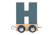 Barnrummet - Small Foot - Wooden Letter Train Polar - H - 12578