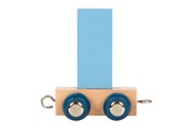 Barnrummet - Small Foot - Wooden Letter Train Polar - I - 12579