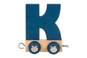 Barnrummet - Small Foot - Wooden Letter Train Polar - K - 12581