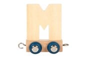 Barnrummet - Small Foot - Wooden Letter Train Polar - M - 12583