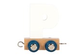 Barnrummet - Small Foot - Wooden Letter Train Polar - P - 12586