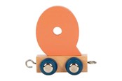 Barnrummet - Small Foot - Wooden Letter Train Polar - Q - 12587