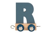 Barnrummet - Small Foot - Wooden Letter Train Polar - R - 12588