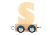 Barnrummet - Small Foot - Wooden Letter Train Polar - S - 12589