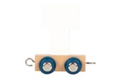 Barnrummet - Small Foot - Wooden Letter Train Polar - T - 12590