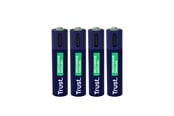 Battery - Trust 4 x AAA USB-C Rechargeable - 25671