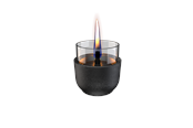 Decoration - Tenderflame Violet 8 Black Lava Porcelain - TF-0440013