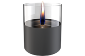 Decoration - Tenderflame Lilly 10 Dark Grey Glass - TF-200017