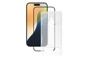 Mobiltelefontillbehör-Skyddsfilm - Vivanco Full screen Protective glass 9H for iPhone 16/15 Plus - 64234