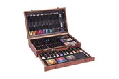 Kreativa spel - Artist & Co Painting and Drawing Set in Wooden Case 112 pcs. - 114200020