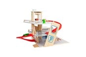 Leksaksbil - Small Foot - Wooden Garage with Car Wash - 11676