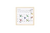 Skyltar & kort - Kikkerland - Mini White Board Calendar (MH76-S) - MH76-S