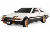 Fjärrstyrt - Amewi AE86 Sprinter Trueno Scale Drift Racing Car 1:18 RTR White - 21104