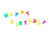Decoration - Kikkerland - Happy Birthday Lights (LT01-EU) - LT01-EU