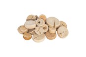 Byggset - Colorations - Round Wood Discs 1kg - 31WD07