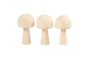 Byggset - Creativ Company Wooden Mushroom 3 pcs. - 56935