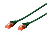 Nätverkskabel - DIGITUS Professional patch cable - 3 m - green - Grön - 3m - DK-1617-030/G