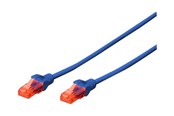 Nätverkskabel - DIGITUS Professional patch cable - 3 m - blue - Blå - 3m - DK-1617-030/B