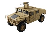 Fjärrstyrt - Amewi 4x4 US Military Truck Humvee 1:10 RTR Desert Sand - 22418
