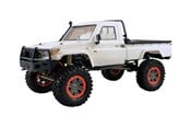 Fjärrstyrt - Amewi AMX Rock RCX10P Scale Crawler Pick-Up 1:10 RTR White - 22434