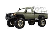 Fjärrstyrt - Amewi AMX Rock RCX10PS Scale Crawler Pick-Up RTR Military Green - 22461