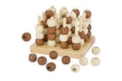 Brädspel - Goki Wooden Tic Tac Toe 3D - HS058