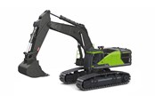 Fjärrstyrt - Amewi Crawler Excavator ACV730 V3 1:14 RTR Grey/Green - 22516