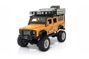 Fjärrstyrt - Amewi D90X28 Metal Scale Crawler 4WD 1:28 RTR Yellow - 22567