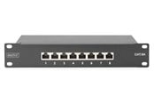 Nätverks tillbehör - DIGITUS 8-Port 1U CAT 6A Patch Panel - DN-91608S-EA