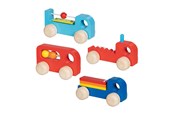 Babyleksaker - Goki Wooden Vehicle with Sound - 55851