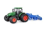 Fjärrstyrt - Amewi RC Tractor with Cultivator 1:24 RTR Green - 22640