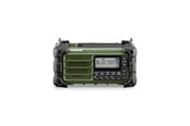 DAB, Nätverk & Klockradio - Sangean MMR-99 - AM/FM - Bluetooth - AUX - Hand Crank - Solar - Green - A500482
