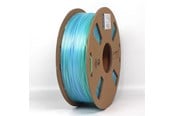 Filament/Harts - 3D-skrivare - Gembird Silk PLA filament - Blågrön - 1.75mm ø - 1 kg - 3DP-PLA-SK-01-BG