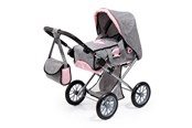 Docka, bamse och tillbehör - Bayer Design Doll's Pram City Star Grey (13633AA) - 13633AA