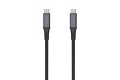 USB-kabel - FIXED Armor 240W 4K - USB-C <-> USB-C - 1.2m - Grå - FIXDBP-CC12-GR