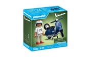 Figure - Playmobil 1969 Vespa 150 Sprint Veloce Blue - 71622